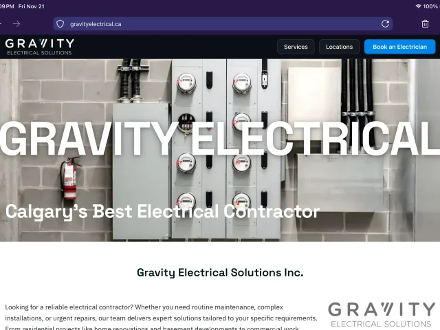 Gravity Electrical